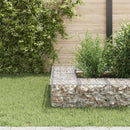 gabion-højbed 30x30x30 cm kubeformet stål