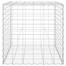 gabion-højbed 60x60x60 cm kubeformet stål