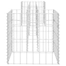 H-formet gabion-plantekasse 260x40x40 cm stål