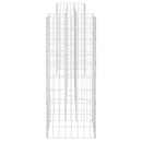 H-formet gabion-plantekasse 260x40x100 cm stål