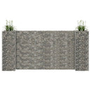 H-formet gabion-plantekasse 260x40x120 cm stål