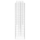 H-formet gabion-plantekasse 260x40x150 cm stål