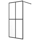 bruseafskærmning 80x195 cm hærdet glas klart