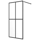 bruseafskærmning 140x195 cm hærdet glas klart