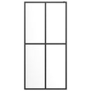 bruseafskærmning 140x195 cm hærdet glas klart