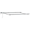 Markiseramme Antracit 4,5 x 2,5 m Aluminium