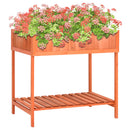 plantekasse 80x60x80 cm massivt grantræ