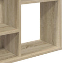 rumdeler/bogreol 100x24x140 cm konstrueret træ sonoma-eg