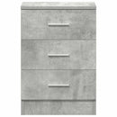 sengeborde 2 stk. 38x35x56 cm konstrueret træ betongrå