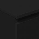 skænk 60x35x98,5 cm konstrueret træ sort