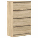 skænk 60x35x98,5 cm konstrueret træ sonoma-egetræsfarvet