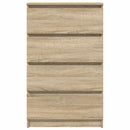 skænk 60x35x98,5 cm konstrueret træ sonoma-egetræsfarvet