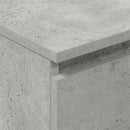 skænk 60x35x98,5 cm konstrueret træ betongrå