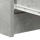 skænk 60x35x98,5 cm konstrueret træ betongrå