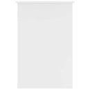 skrivebord 100x50x76 cm konstrueret træ hvid