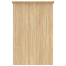 skrivebord 100x50x76 cm konstrueret træ sonoma-eg
