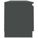 tv-skab 120x30x35,5 cm konstrueret træ grå