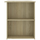 skrivebord 110x60x73 cm konstrueret træ sonoma-eg