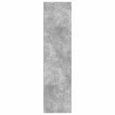 klædeskab 100x50x200 cm konstrueret træ betongrå