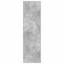 klædeskab 80x52x180 cm konstrueret træ betongrå