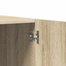 klædeskab 90x52x200 cm konstrueret træ sonoma-eg