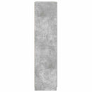 klædeskab 90x52x200 cm konstrueret træ betongrå