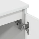 tv-bord 140x40x35,5 cm konstrueret træ hvid