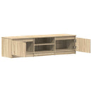 tv-bord 140x40x35,5 cm konstrueret træ sonoma-eg