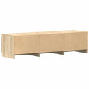 tv-bord 140x40x35,5 cm konstrueret træ sonoma-eg