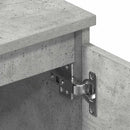 tv-bord 140x40x35,5 cm konstrueret træ betongrå