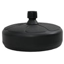 parasolfod 15 l sand- eller vandfyld sort