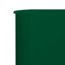 3-panels læsejl 400x80 cm stof grøn