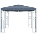 pavillon 300 x 300 cm antracitgrå