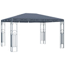 pavillon 400 x 300 cm antracitgrå