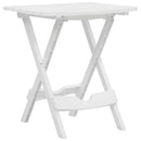 foldbart havebord 45,5 x 38,5 x 50 cm hvid