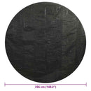 poolovertræk 356 cm PE sort