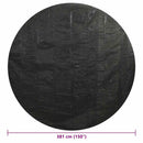 poolovertræk 381 cm PE sort