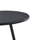 barbord 60 x 107,5 cm MDF sort