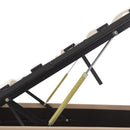 sengeramme uden madras med hydraulisk opbevaring 160x200cm