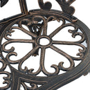 bistrobænk 100 cm bronzestøbt aluminium