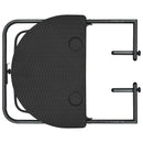 hængende altanbord 60 x 64 x 83,5 cm plastik rattanlook brun