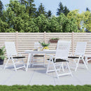 hynder til havestol 4 stk. 40x40x3 cm oxfordstof sort