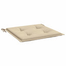 hynder til havestol 4 stk. 40x40x4 cm oxfordstof beige