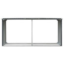 brændeskur 330 x 92 x 153 cm galvaniseret stål antracitgrå