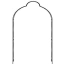 havebue 150x34x240 cm jern sort