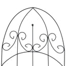plantestativer 3 stk. 40x100 cm jern sort