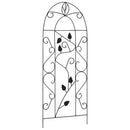 plantestativer 3 stk. 40x100 cm jern sort
