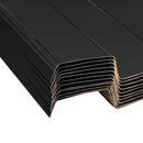 Tagpanel 12 pcs Antracit 129 x 45 cm Galvaniseret stål