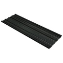 Tagpanel 12 pcs Antracit 129 x 45 cm Galvaniseret stål