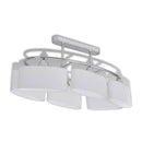loftlampe med ellipseformede glasskærme 2 stk. E14